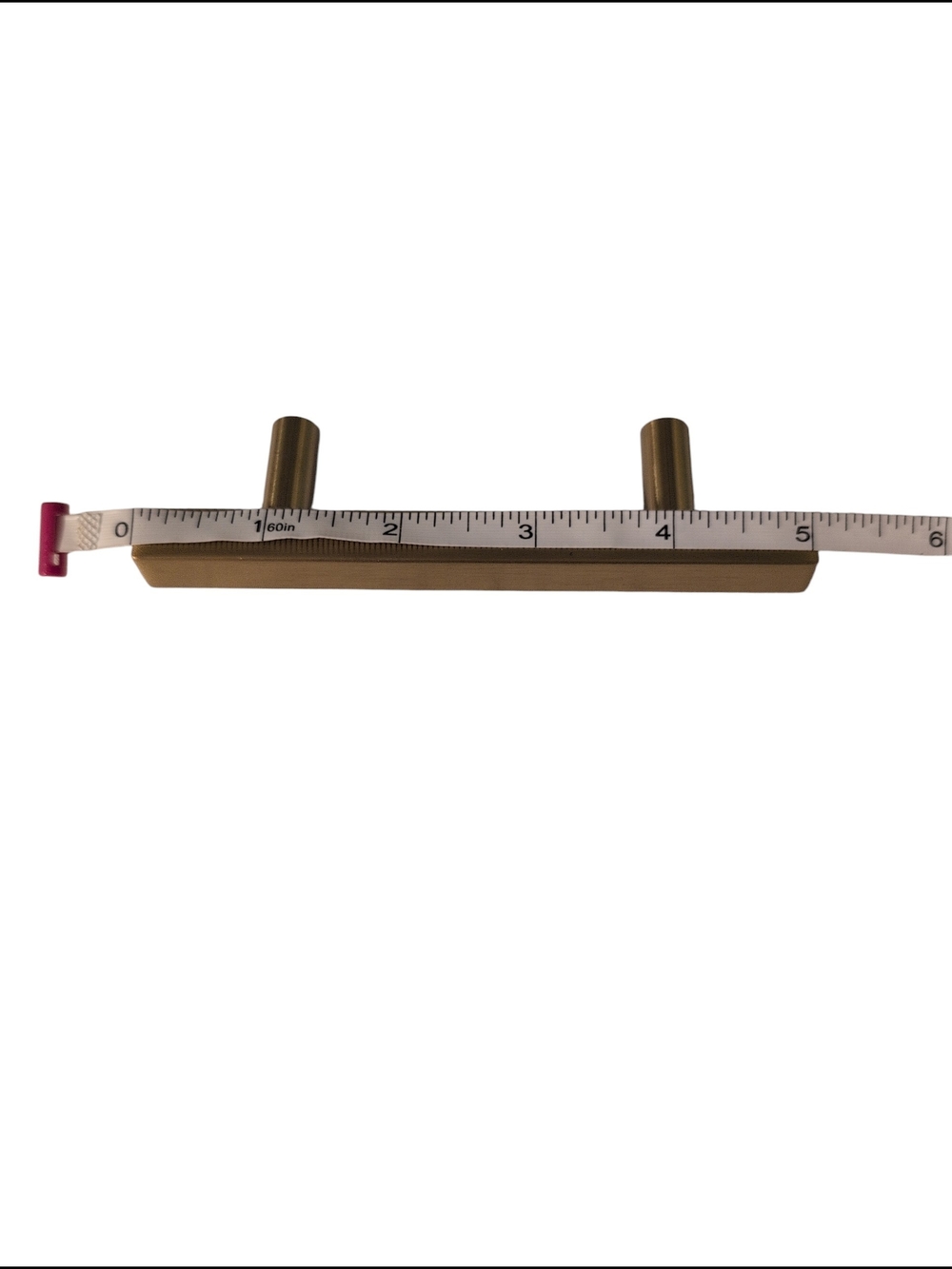 18 New Brushed Gold Bar Pull Cabinet Handle - Modern T-Bar 5 Inch Dresser Drawer